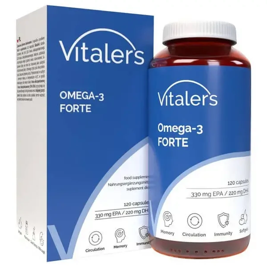 Vitaler’s Omega-3 Forte, капсулы, 120 шт.: цены и характеристики