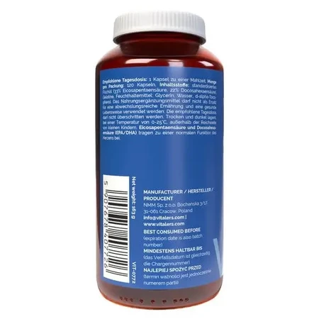 Vitaler’s Omega-3 Forte, капсулы, 120 шт.: цены и характеристики