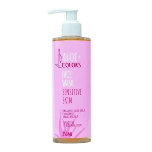 ALOE+COLORS Очищающий гель для чувствительной кожи с ромашкой, 250 мл
