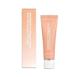 KOCOSTAR T1 Collagen Cream Face Mask — пленочная маска для лица с коллагеном, 50 мл