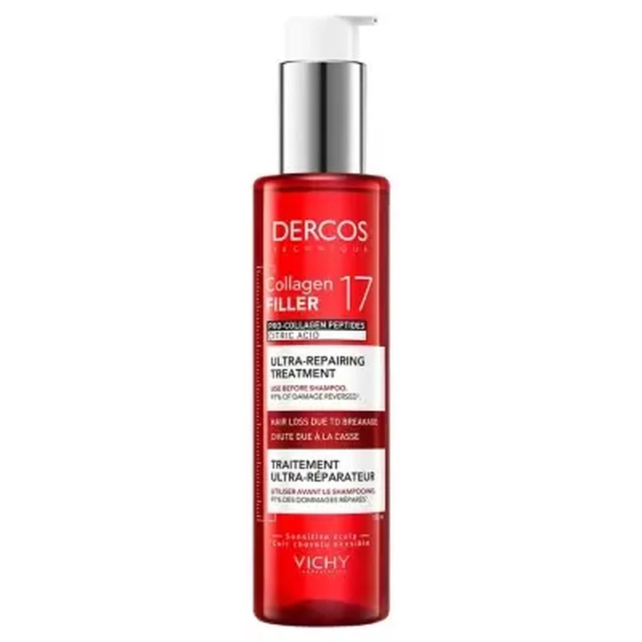 Vichy Dercos Collagen Filler 17 Ультра-восстанавливающий уход 150 мл: цены и характеристики