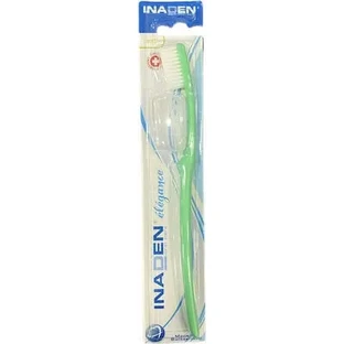 INADEN Elegance Мягкая зубная щетка для глубокой чистки, различные цвета — зелёная