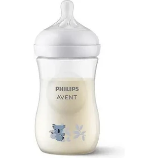 AVENT Natural Response Пластикова пляшка для дітей від 1 місяця, коала, 260 мл [SCY903/67]