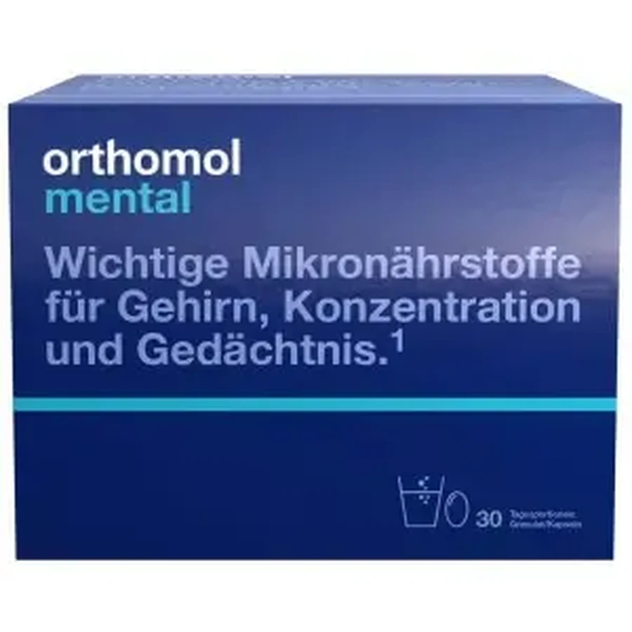 Orthomol Mental гранулы/капсулы, 30 шт.: цены и характеристики