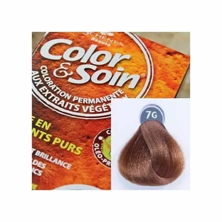 Color & Soin краска для волос (золотисто-русый) 7G 135 мл