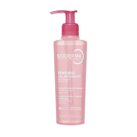 Bioderma Sensibio Moussant Gel, успокаивающий мицеллярный гель для чувствительной кожи, 200 мл: цены и характеристики
