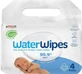 Серветки WATER Wipes Bio, 100% біорозкладні. Серветки без запаху, що містять 99,9% води, 4x60 (240) штук