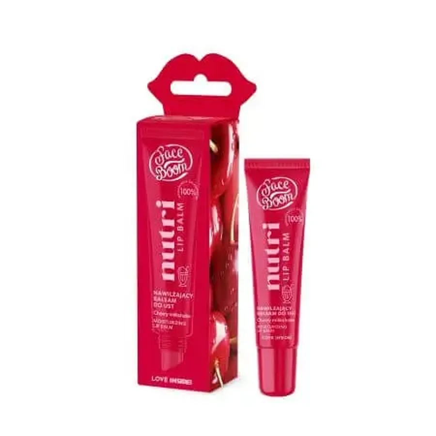 Увлажняющий бальзам для губ FaceBoom Nutri, Cherry Milkshake, 10 г, BodyBoom: цены и характеристики