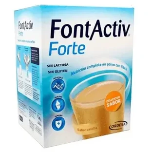 Ordesa FontActiv Forte зі смаком ванілі — харчова добавка, 14 × 30 г