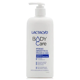 Lactacyd Body Care Кремообразный гель для душа для лица и тела. Глубокое увлажнение. 300 мл