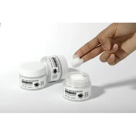APLB Snail Mucin Ginseng Facial Cream, восстанавливающий крем для лица с слизью улитки и женьшенем, 55 мл: цены и характеристики