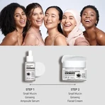 APLB Snail Mucin Ginseng Facial Cream, восстанавливающий крем для лица с слизью улитки и женьшенем, 55 мл: цены и характеристики