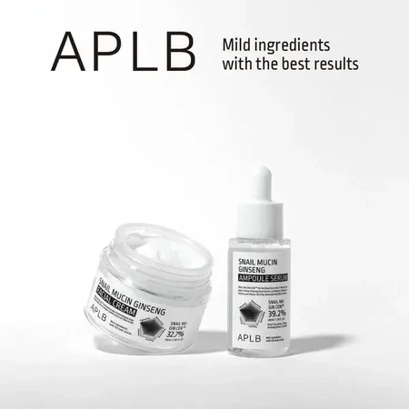 APLB Snail Mucin Ginseng Facial Cream, восстанавливающий крем для лица с слизью улитки и женьшенем, 55 мл: цены и характеристики
