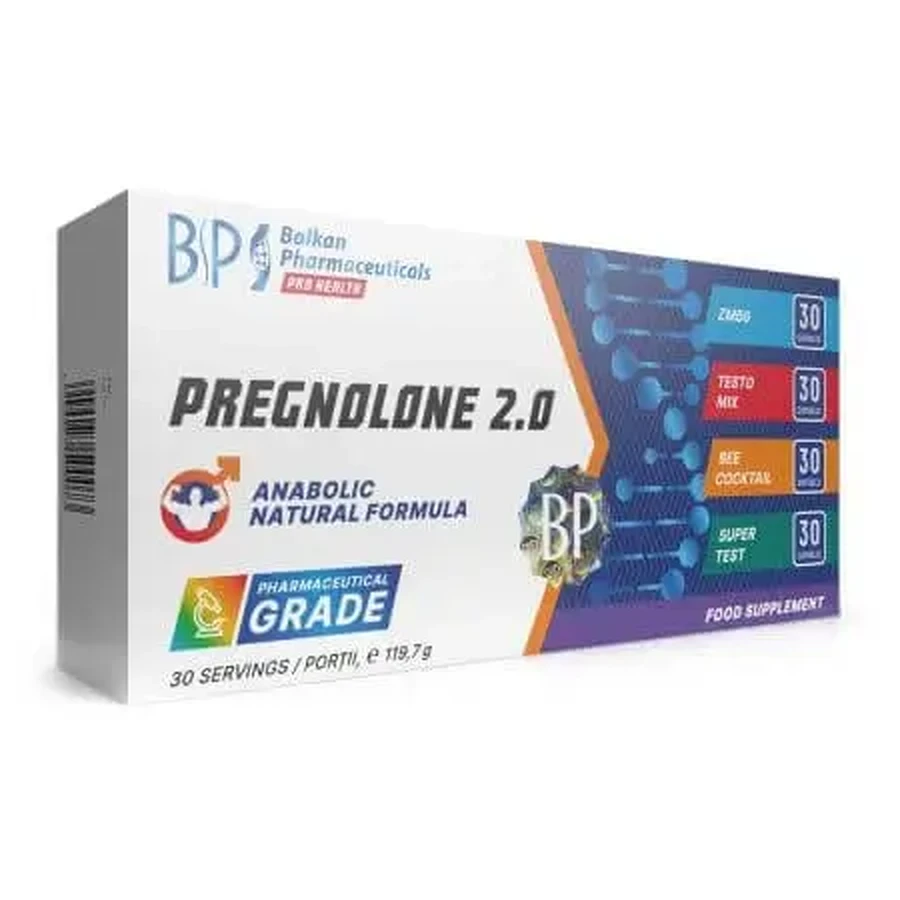 Прегнолон, 120 капсул, Balkan Pharmaceuticals: ціни та характеристики