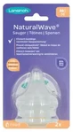 Lansinoh Natural Wave, 2 соска, средний поток