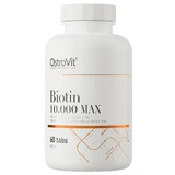 Біотин Макс OstroVit Biotin 10 000 MAX, 60 таблеток