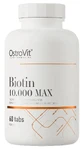 Біотин Макс OstroVit Biotin 10 000 MAX, 60 таблеток