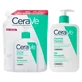 Пенящийся гель CeraVe 473 мл + экологичная заправка 473 мл