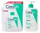 Пенящийся гель CeraVe 473 мл + экологичная заправка 473 мл
