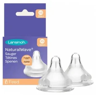 Lansinoh Natural Wave, 2 соски, с 0 месяцев