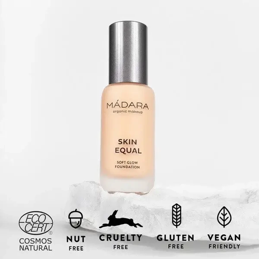 Madara Skin Equal, Soft Glow Foundation SPF15, тональный крем, оттенок Ivory 20, 30 мл: цены и характеристики