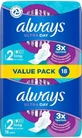ALWAYS Ultra Pads Long Plus с крылышками, размер 2, 18 штук