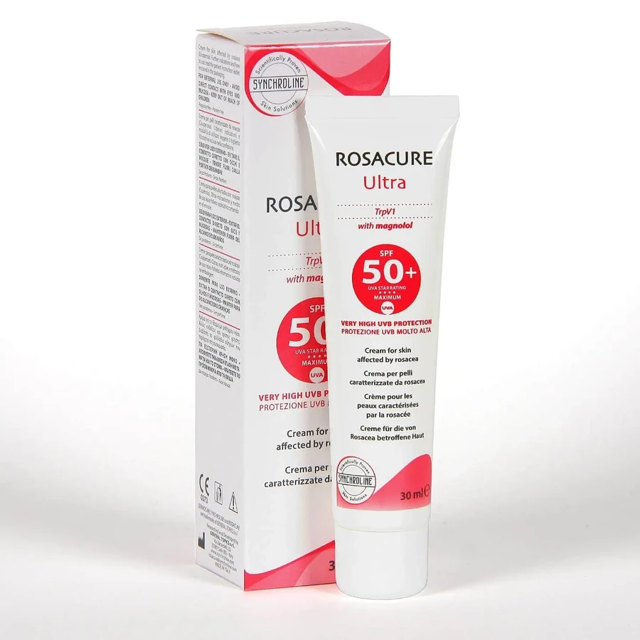 Synchroline Rosacure Ultra Дневной крем для лица с SPF50 против акне 2x30 мл: цены и характеристики