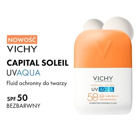 Vichy Capital Soleil, зволожуючий флюїд SPF50 PA+++, 50 мл: ціни та характеристики