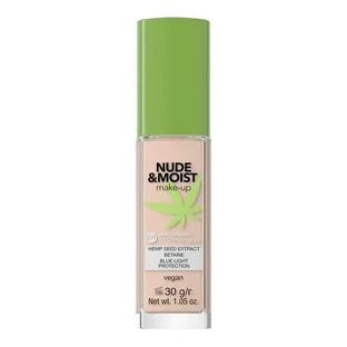 Bell HYPOAllergenic Nude&amp;Moist Make-Up, увлажняющий и питательный тональный крем 01, 30 г