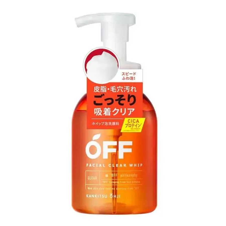 Kankitsu Ohji, Facial Clear Whip, очищающая пенка для мужчин, 360 мл: цены и характеристики
