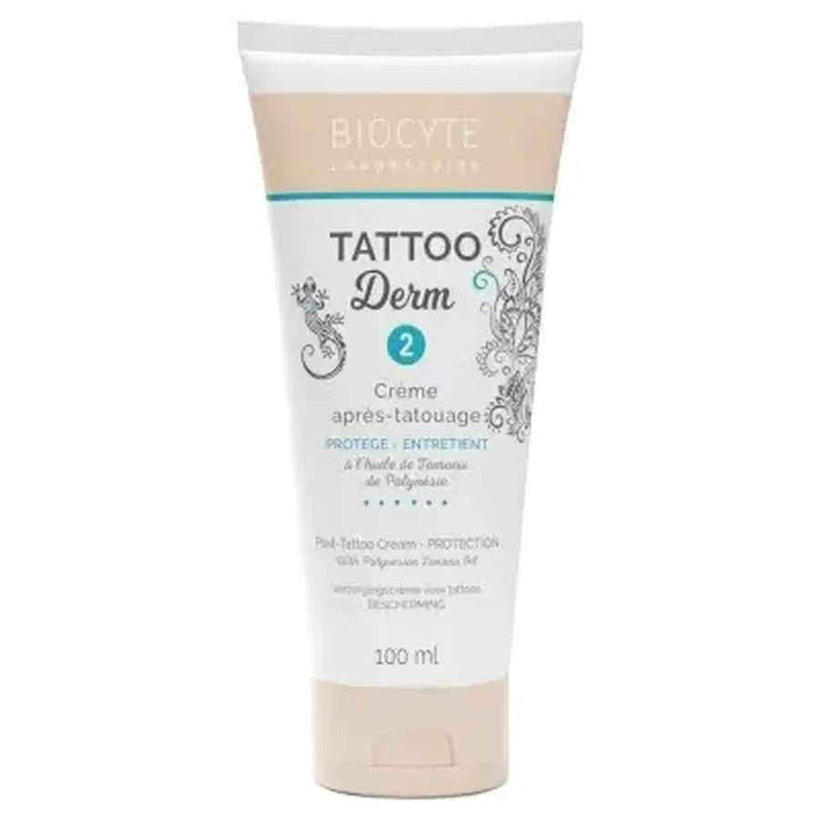 Biocyte Tatto Derm 2 Крем для ухода после татуировки: защищает и питает, 100 мл: цены и характеристики