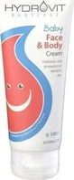 HYDROVIT Baby Face & Body Cream: увлажнение и защита чувствительной кожи лица и тела, 100 мл