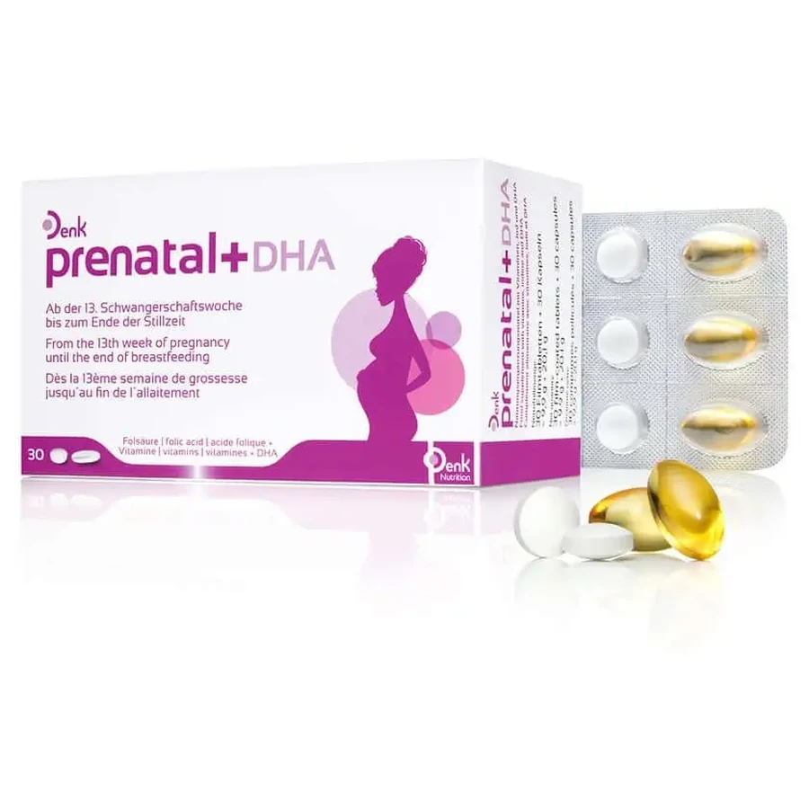 prenatal+DHA Denk, 2×30 шт.: цены и характеристики