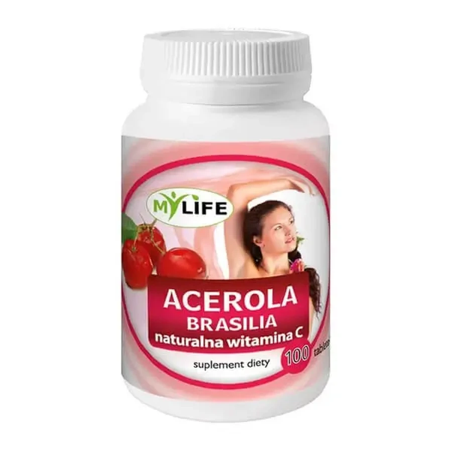 Acerola C Brasilia, натуральный витамин С, таблетки, 100 шт.: цены и характеристики