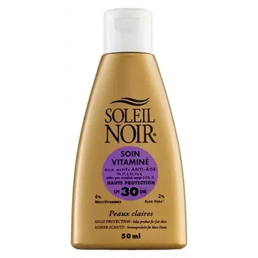 Soleil Noir Солнцезащитный крем с витаминами, SPF 30, 50 мл: цены и характеристики