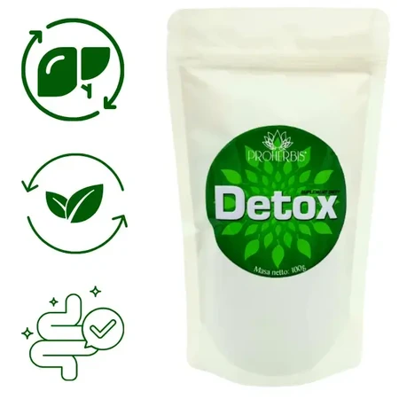 Proherbis Detox, сушеные травы, 100 г: цены и характеристики