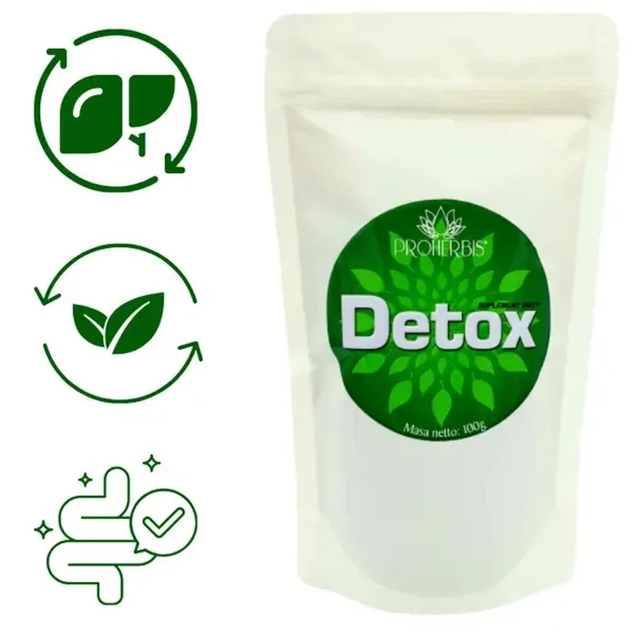 Proherbis Detox, сушеные травы, 100 г: цены и характеристики