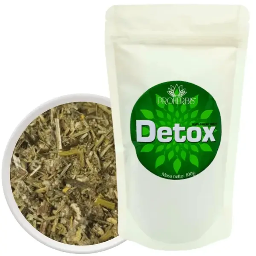 Proherbis Detox, сушеные травы, 100 г: цены и характеристики