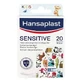 HANSAPLAST Kids Sensitive Animal — Наклейки для дітей із зображеннями улюблених тварин, 20 штук