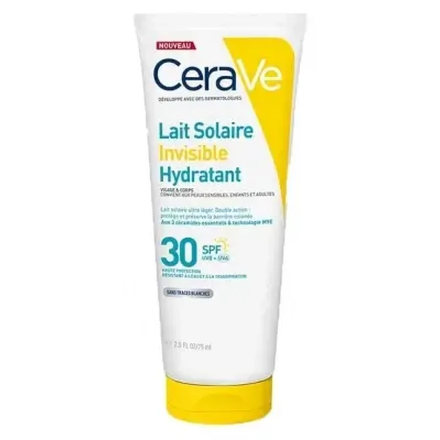 CeraVe Незаметный увлажняющий солнцезащитный лосьон SPF 30, 75 мл: цены и характеристики