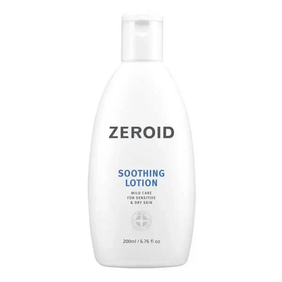 Zeroid Soothing Lotion, емульсія для сухої, подразненої та чутливої шкіри, 200 мл: ціни та характеристики