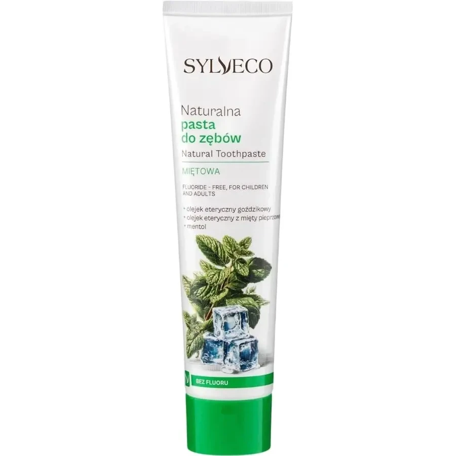 Sylveco Зубна паста м'ятна без фтору 100 мл: ціни та характеристики