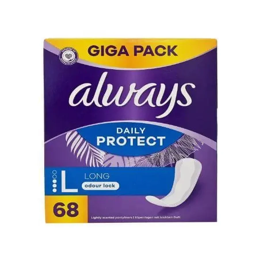 ALWAYS Daily Protect Large, 68 штук: цены и характеристики