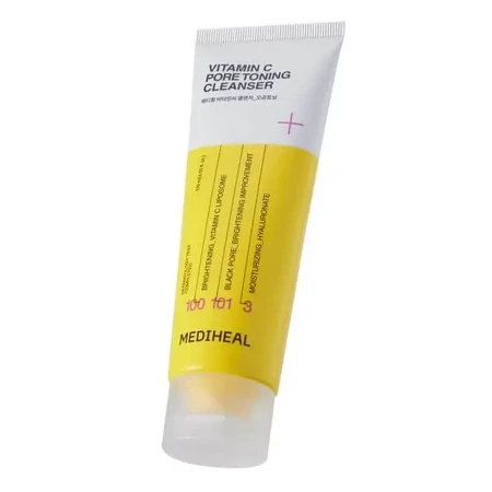 Mediheal Vitamin C Pore Toning Cleanser, осветляющий гель-пенка для умывания с витамином С, 120 мл: цены и характеристики