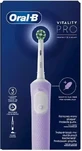 ORAL B Vitality Pro Protect X Clean Электрическая зубная щетка для взрослых, лилового цвета, перезаряжаемая, 1 шт.