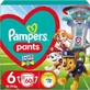 PAMPERS Штанишки «Paw Patrol», № 6, для детей весом 14–19 кг, 60 штук