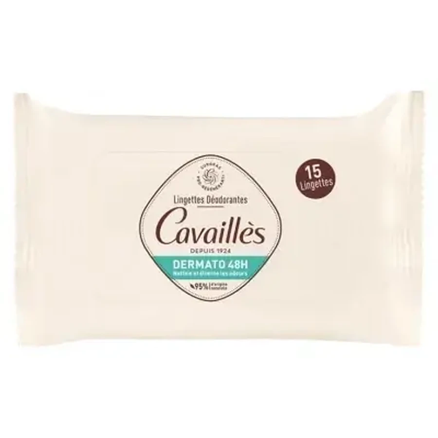 Дезодорирующие салфетки Cavaillès, 15 салфеток: цены и характеристики
