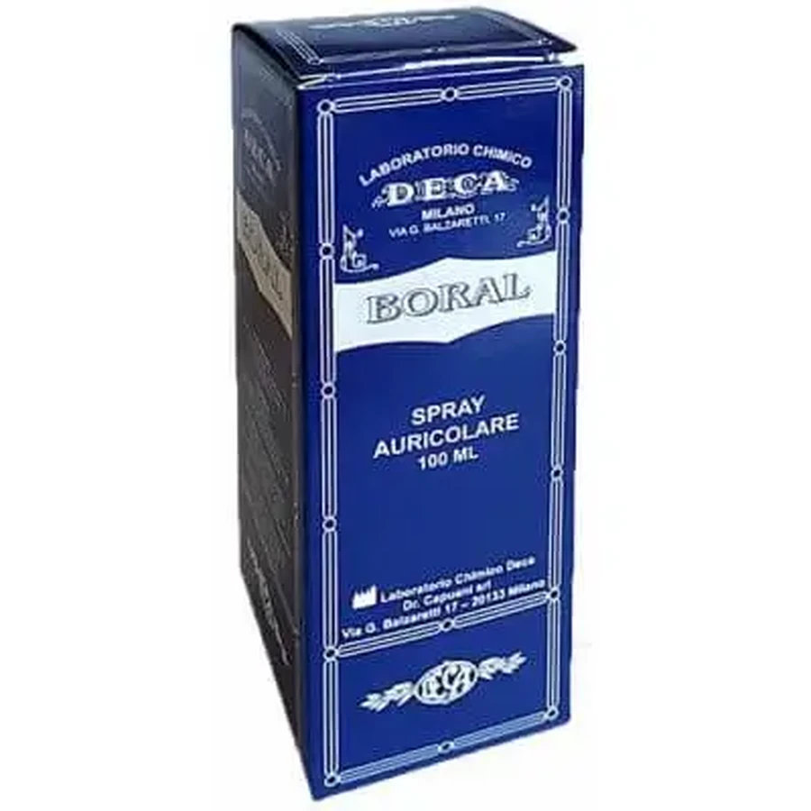 Boral — спрей для ушей, 100 мл: цены и характеристики