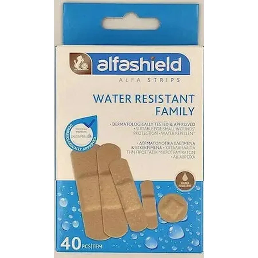 ALFASHIELD Strips Водостійкі наклейки для сім’ї, 40 штук: ціни та характеристики