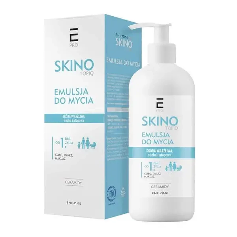 Enilome Pro Skinotopiq, очищающая эмульсия, 400 мл: цены и характеристики